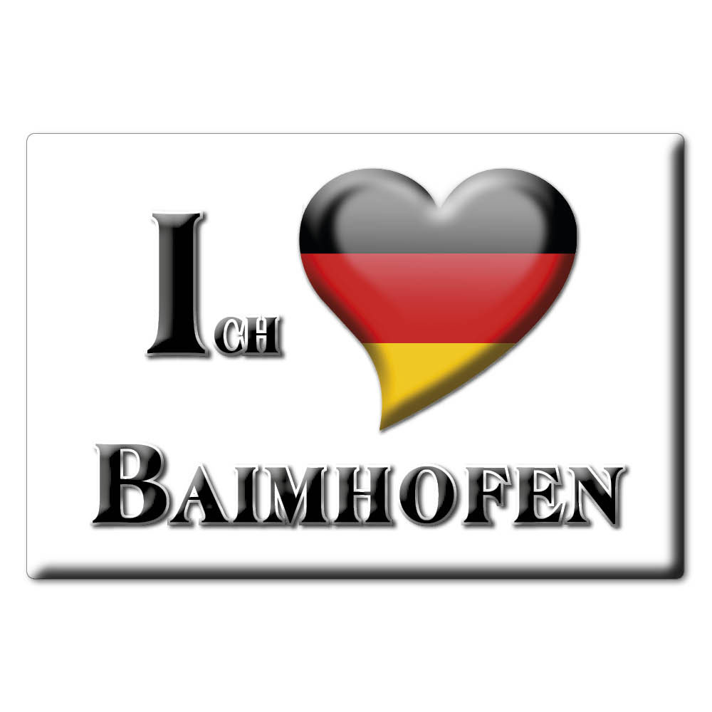 Baimhofen, Ansbach, Baviera - magnete frigorifero Germania souvenir regalo - Foto 6 di 10