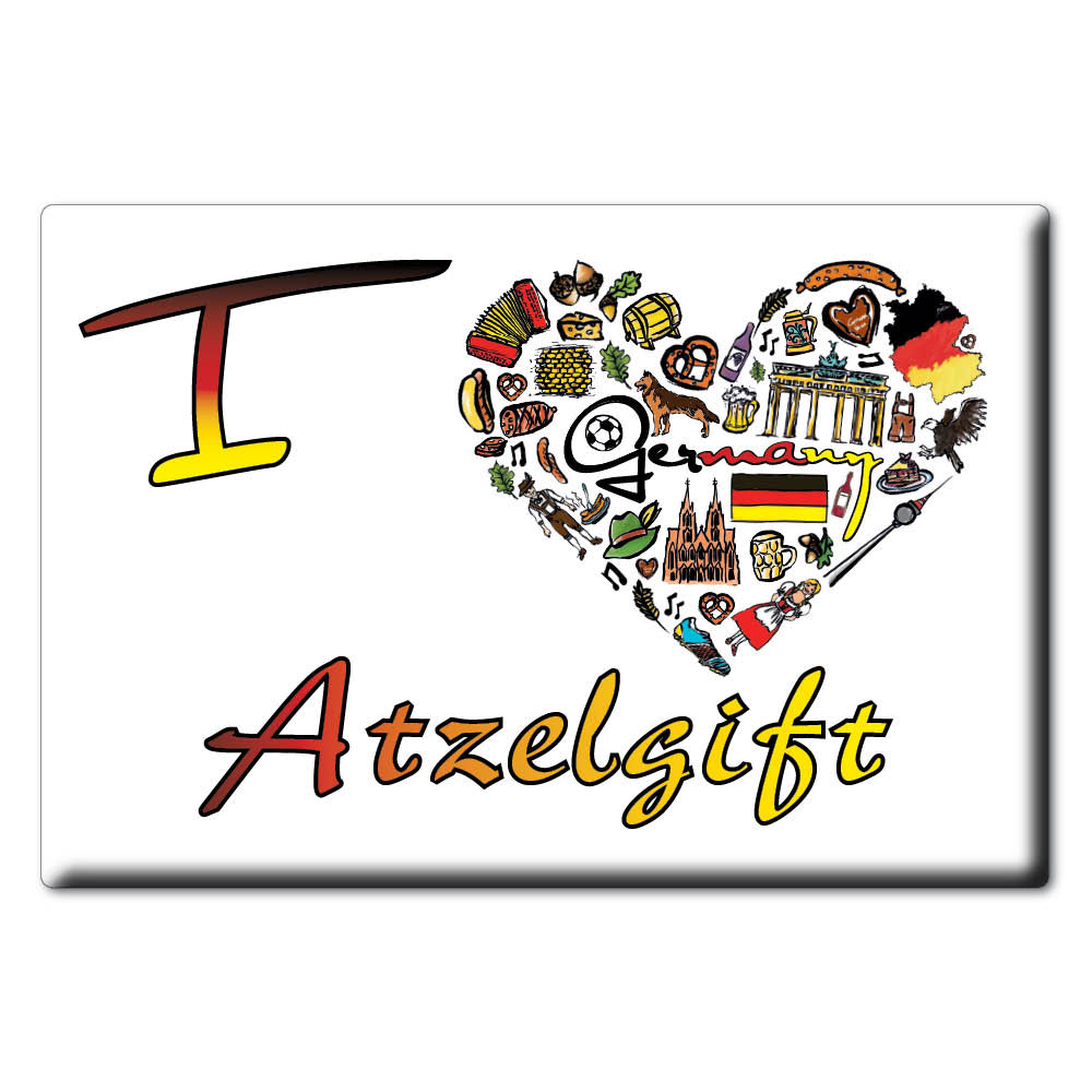 Atzelgift, Westerwaldkreis, Rheinland Pfalz - Kühlschrankmagnet Deutschland - Picture 8 of 10