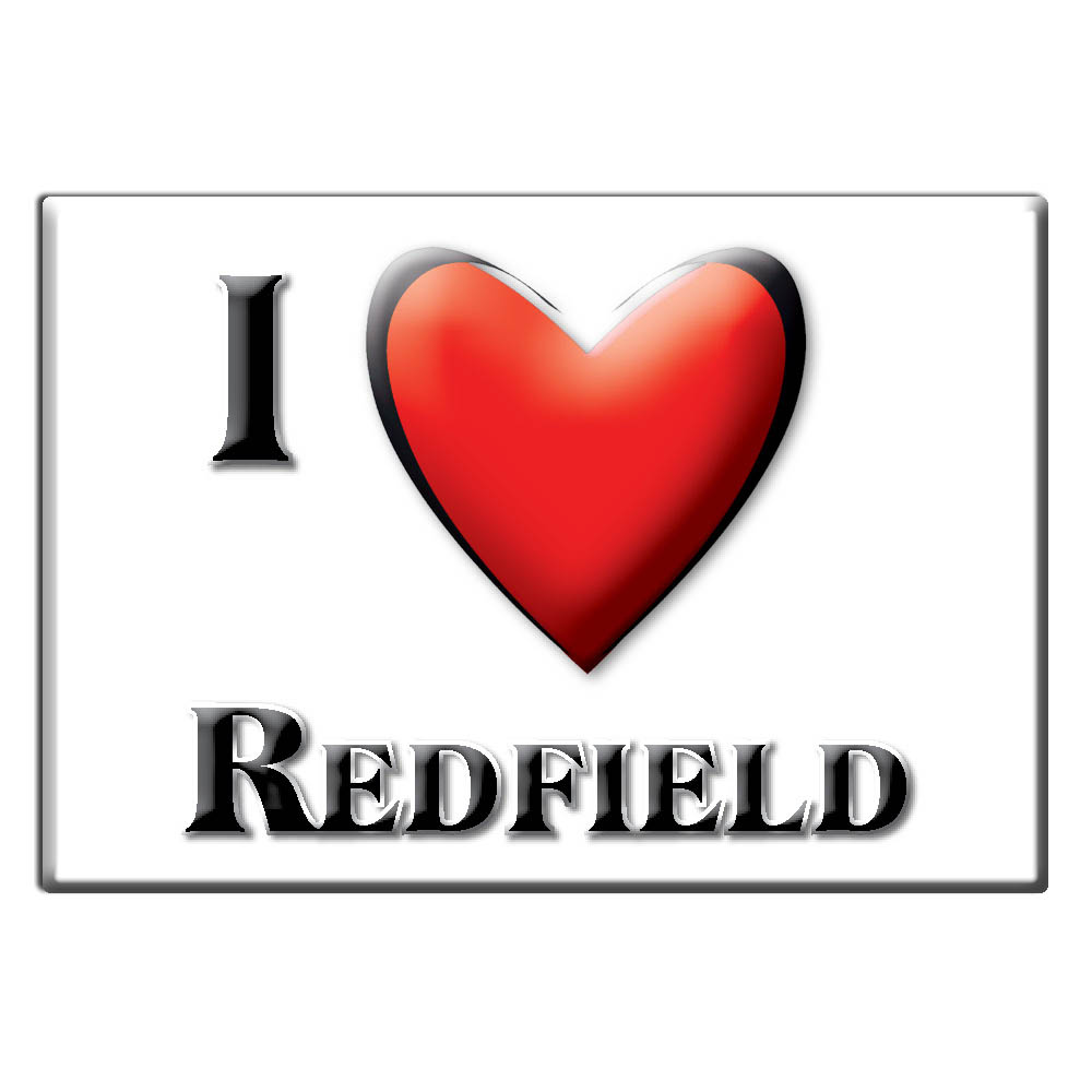 Redfield, Jefferson County, Arkansas - Fridge Magnet I Love Souvenir Usa