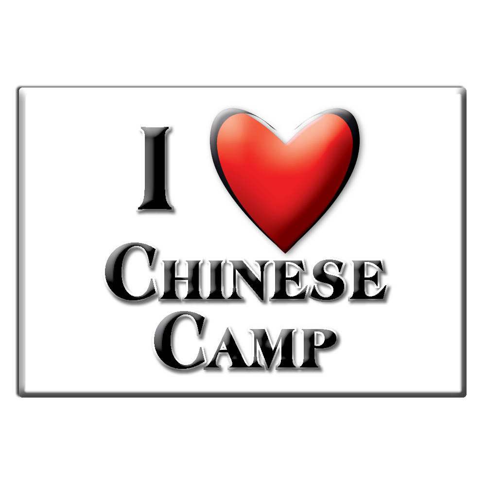 Chinese Camp, Tuolumne County, California - Fridge Magnet I Love Usa - Picture 5 of 10