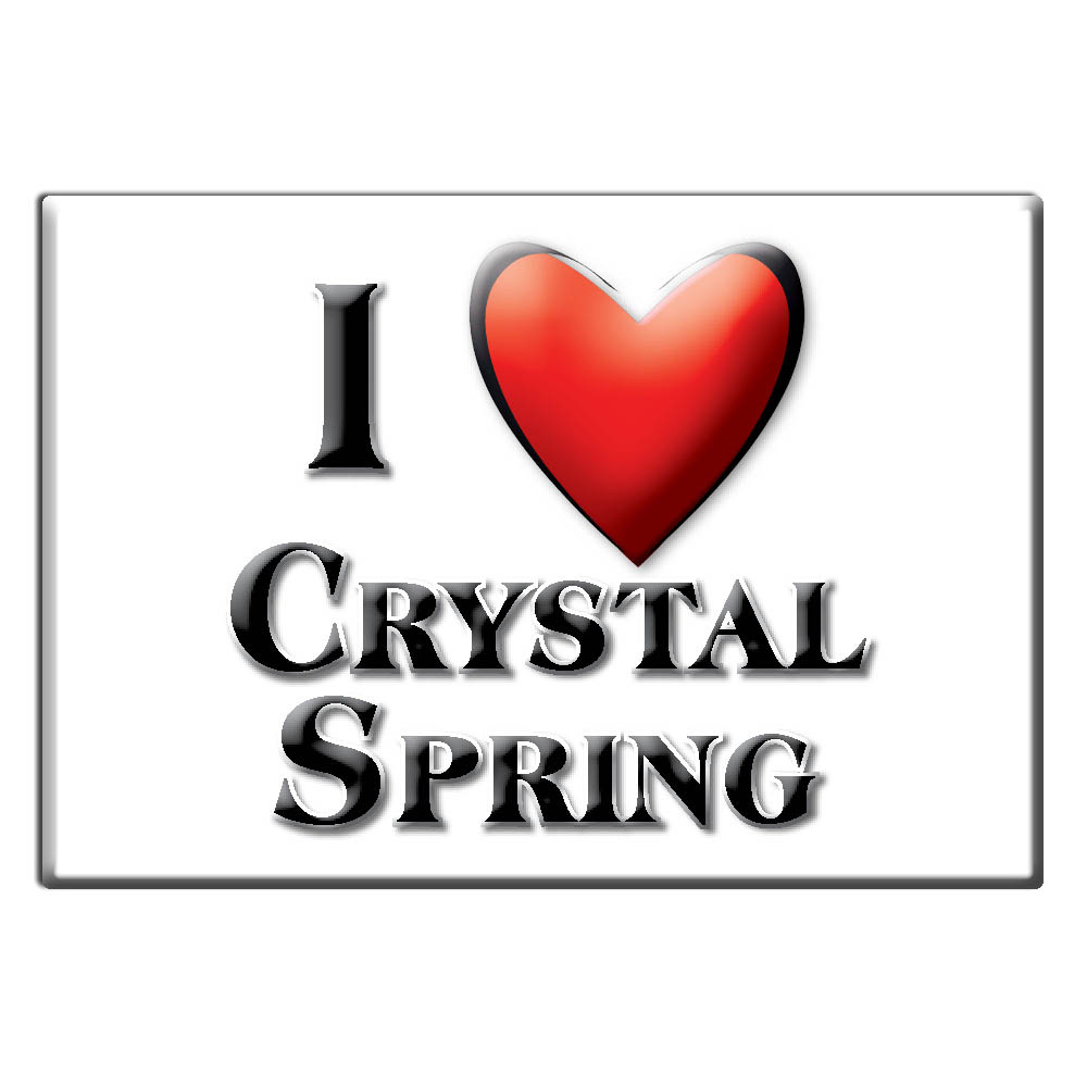 Crystal Spring, Fulton County, Pennsylvania - Fridge Magnet I Love Usa - Picture 5 of 10