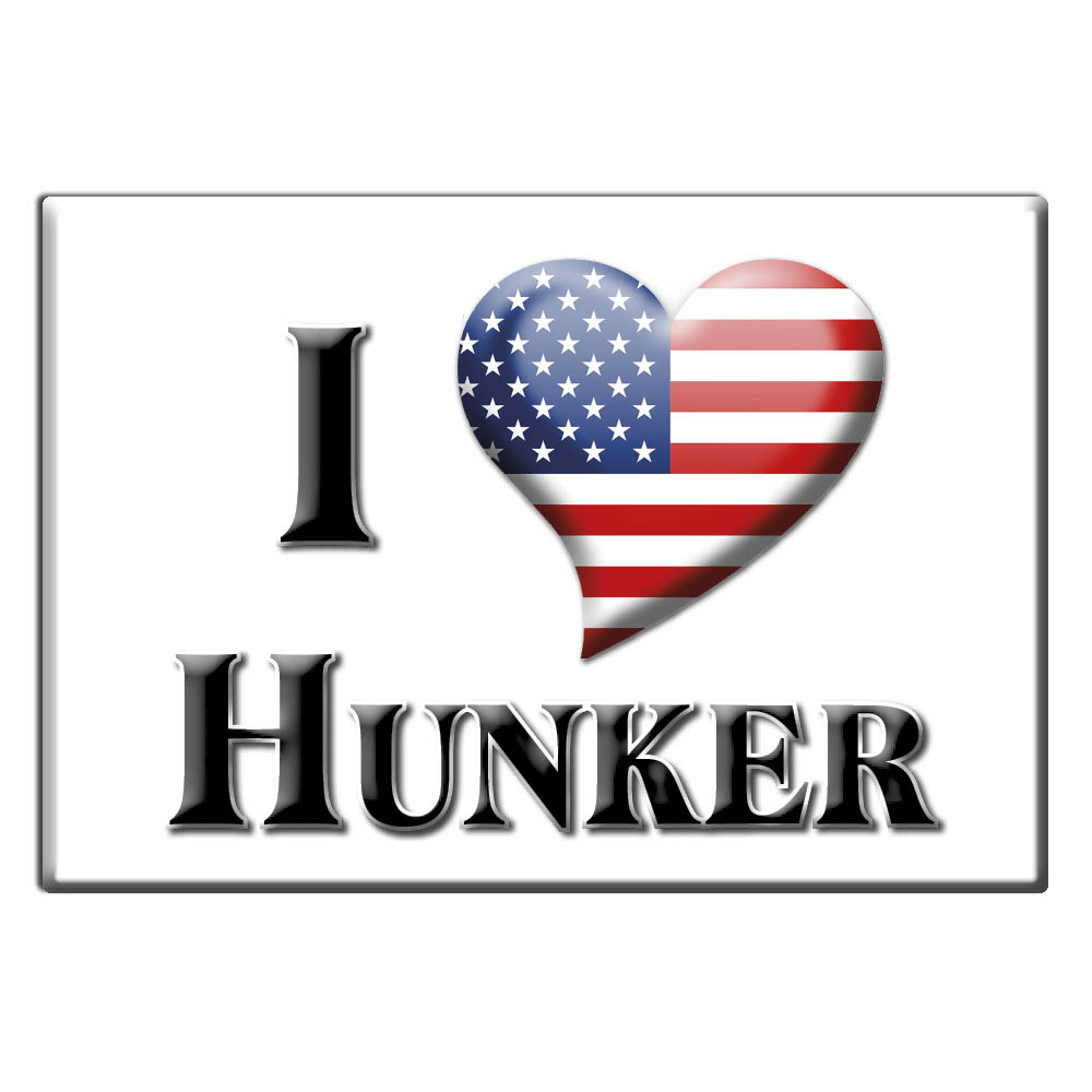 Hunker, Westmoreland County, Pennsylvania - Fridge Magnet I Love Usa - Picture 6 of 10