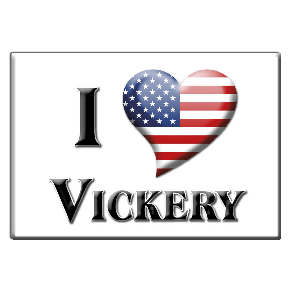 Vickery, Condado de Sandusky, Ohio - Imán de nevera I Love Souvenir Idea de regalo de Estados Unidos - Imagen 6 de 10