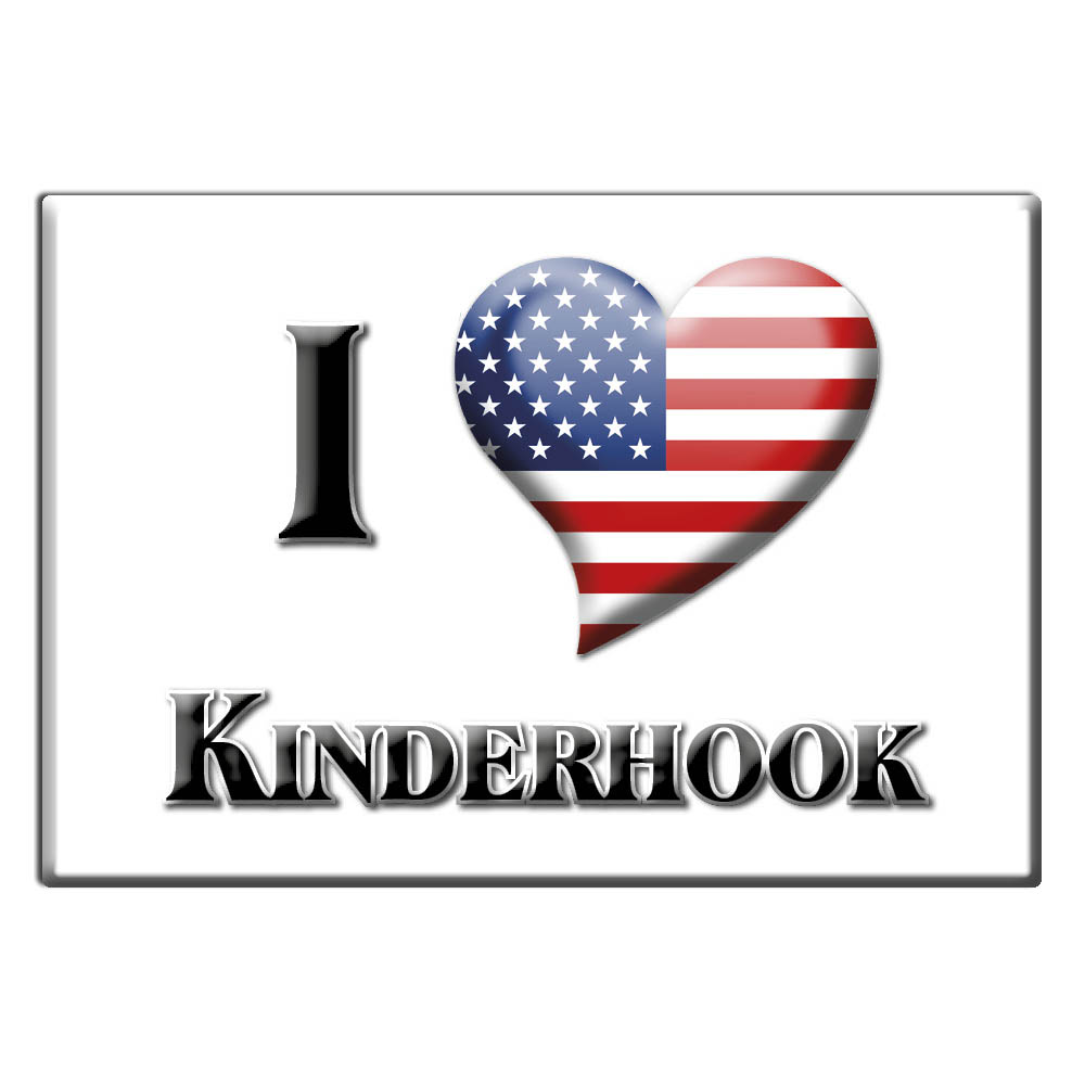 Kinderhook, Pike County, Illinois - Fridge Magnet I Love Souvenir Usa Gift - Picture 6 of 10