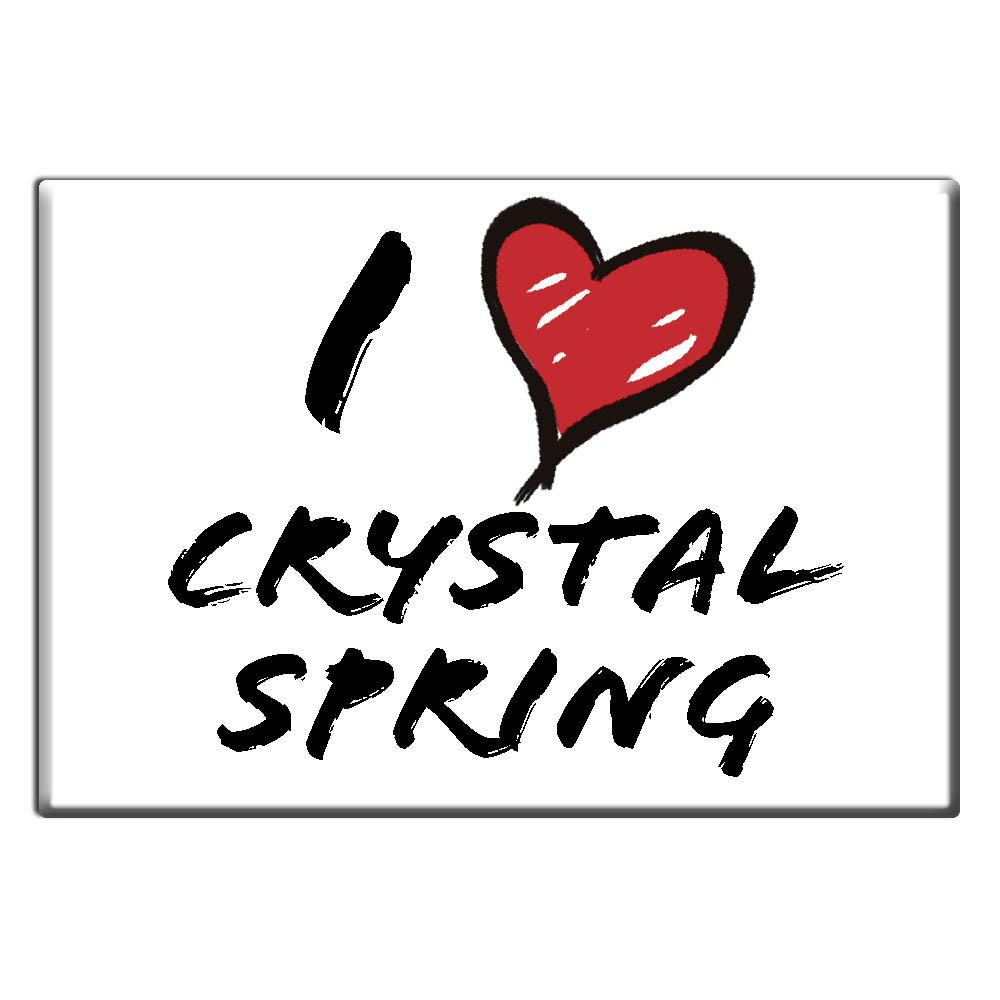 Crystal Spring, Fulton County, Pennsylvania - Fridge Magnet I Love Usa - Picture 7 of 10
