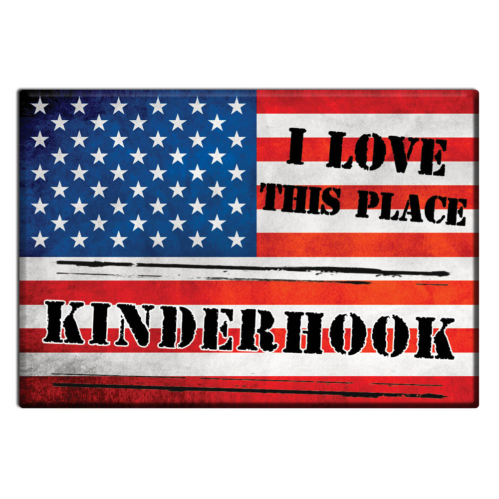 Kinderhook, Pike County, Illinois - Fridge Magnet I Love Souvenir Usa Gift - Picture 10 of 10
